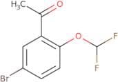 1-[5-Bromo-2-(difluoromethoxy)phenyl]ethan-1-one