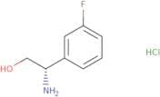 (S)-2-amino-2-(3-fluorophenyl)ethanol hydrochloride