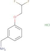 [3-(2,2-Difluoroethoxy)phenyl]methanamine hydrochloride