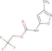 2,2,2-Trifluoroethyl N-(3-methyl-1,2-oxazol-5-yl)carbamate