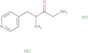 2-Amino-N-methyl-N-(pyridin-4-ylmethyl)acetamide dihydrochloride