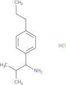 2-Methyl-1-(4-propylphenyl)propan-1-amine hydrochloride