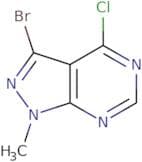 3-Bromo-4-chloro-1-methyl-1H-pyrazolo[3,4-d]pyrimidine