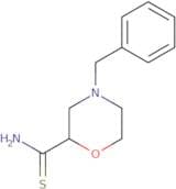 4-Benzylmorpholine-2-carbothioamide