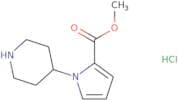 Methyl 1-(piperidin-4-yl)-1H-pyrrole-2-carboxylate hydrochloride