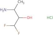 3-Amino-1,1-difluorobutan-2-ol hydrochloride