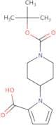 1-{1-[(tert-Butoxy)carbonyl]piperidin-4-yl}-1H-pyrrole-2-carboxylic acid