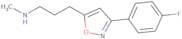 {3-[3-(4-Fluorophenyl)-1,2-oxazol-5-yl]propyl}(methyl)amine