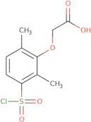 2-[3-(Chlorosulfonyl)-2,6-dimethylphenoxy]acetic acid