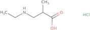 3-(Ethylamino)-2-methylpropanoic acid hydrochloride