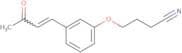 4-[3-(3-Oxobut-1-en-1-yl)phenoxy]butanenitrile