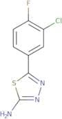 5-(3-Chloro-4-fluorophenyl)-1,3,4-thiadiazol-2-amine