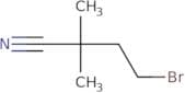 4-Bromo-2,2-dimethylbutanenitrile