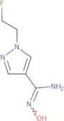 1-(2-Fluoroethyl)-N'-hydroxy-1H-pyrazole-4-carboximidamide