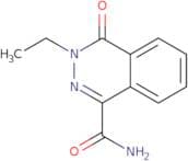 3-Ethyl-4-oxo-3,4-dihydrophthalazine-1-carboxamide