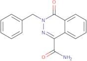 3-Benzyl-4-oxo-3,4-dihydrophthalazine-1-carboxamide
