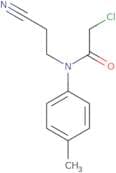 2-Chloro-N-(2-cyanoethyl)-N-(4-methylphenyl)acetamide