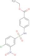 Ethyl 4-(4-chloro-3-nitrobenzenesulfonamido)benzoate