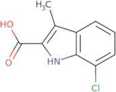 7-Chloro-3-methyl-1H-indole-2-carboxylic acid