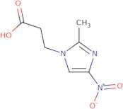3-(2-Methyl-4-nitro-1H-imidazol-1-yl)propanoic acid