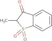 2-​Methyl-benzo[b]​thiophen-​3(2H)​-​one 1,​1-​dioxide