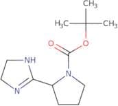 tert-Butyl 2-(4,5-dihydro-1H-imidazol-2-yl)pyrrolidine-1-carboxylate