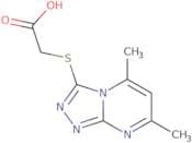 (5,7-Dimethyl-[1,2,4]triazolo[4,3-a]pyrimidin-3-ylsulfanyl)-acetic acid