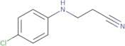 3-[(4-Chlorophenyl)amino]propanenitrile