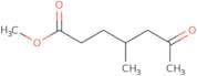 Methyl 4-methyl-6-oxoheptanoate