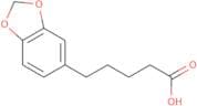 5-(1,3-Dioxaindan-5-yl)pentanoic acid