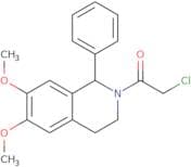 2-Chloro-1-(6,7-dimethoxy-1-phenyl-1,2,3,4-tetrahydroisoquinolin-2-yl)ethan-1-one