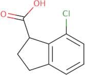 7-chloro-2,3-dihydro-1H-indene-1-carboxylic acid