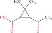 rac-(1R,3R)-3-Acetyl-2,2-dimethylcyclopropane-1-carboxylic acid