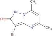 3-Bromo-5,7-dimethyl-1H,2H-pyrazolo[1,5-a]pyrimidin-2-one