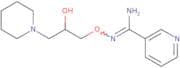N-(2-Hydroxy-3-(1-piperidinyl)propoxy)-3-pyridinecarboximidamide
