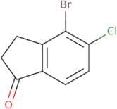 4-Bromo-5-chloro-2,3-dihydro-1H-inden-1-one