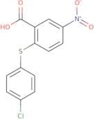 2-[(4-Chlorophenyl)sulfanyl]-5-nitrobenzoic acid