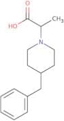 2-(4-Benzylpiperidin-1-yl)propanoic acid