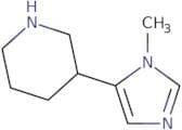 3-(1-Methyl-1H-imidazol-5-yl)piperidine