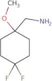 (4,4-Difluoro-1-methoxycyclohexyl)methanamine