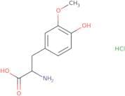 2-Amino-3-(4-hydroxy-3-methoxyphenyl)propanoic acid hydrochloride