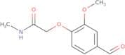 2-(4-Formyl-2-methoxyphenoxy)-N-methylacetamide