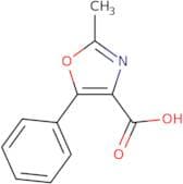 2-Methyl-5-phenyl-1,3-oxazole-4-carboxylic acid
