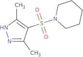 1-[(3,5-Dimethyl-1H-pyrazol-4-yl)sulfonyl]piperidine