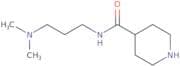 N-[3-(Dimethylamino)propyl]piperidine-4-carboxamide