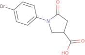 1-(4-Bromophenyl)-5-oxopyrrolidine-3-carboxylic acid