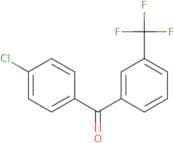 (4-Chlorophenyl)[3-(trifluoromethyl)phenyl]methanone