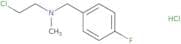 (2-Chloroethyl)[(4-fluorophenyl)methyl]methylamine hydrochloride