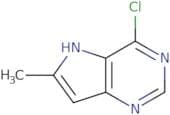 4-chloro-6-methyl-5h-pyrrolo[3,2-d]pyrimidine