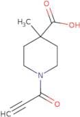 4-Methyl-1-(prop-2-ynoyl)piperidine-4-carboxylic acid